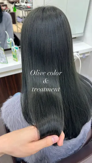 ロング カラー TELAHAIR所属・鵜殿 力也のヘアスタイル