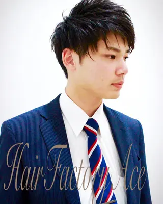 ショート メンズ 所渉/韓国レイヤー /ウルフカットのヘアスタイル