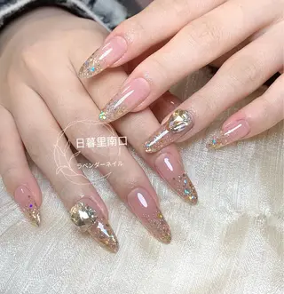 ネイル ラベンダー💖日暮里 ルル💖ネイルのネイルデザイン