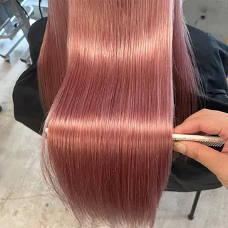 ロング カラー トレンドカラー🥣／ ヘアアレンジ✩.*˚のヘアスタイル