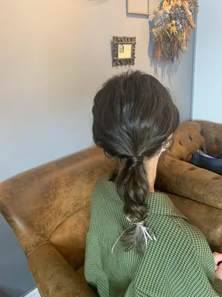 セミロング カラー ヘアアレンジ NOEL所属・フェイシャルエステ Utaiのエステ・リラクイメージ