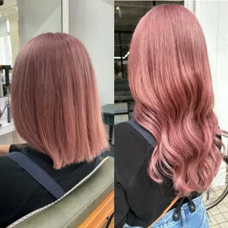 カラー 香野 優子のヘアスタイル