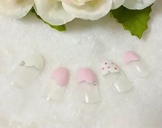 ネイル ネイルPetit Ribbonのネイルデザイン