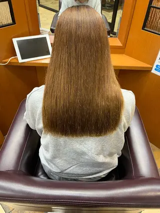 ロング Lattente所属・菊地 真優のヘアスタイル