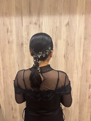 ヘアアレンジ 竹村 恵功代のヘアスタイル