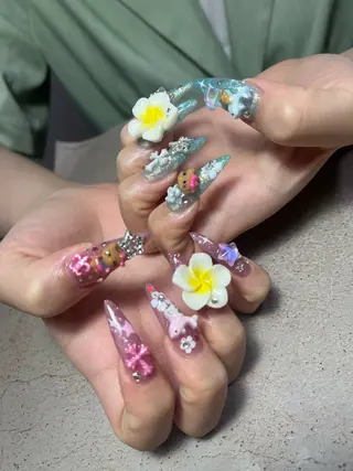 ネイル goldgleams ちなのネイルデザイン