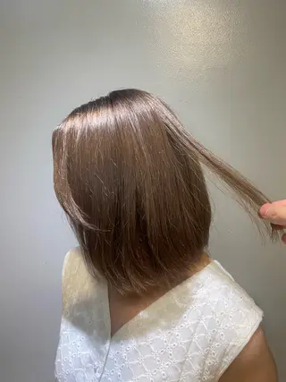 ミディアム カラー メンズカット/パーマ 艶カラーTAIGA︎のヘアスタイル