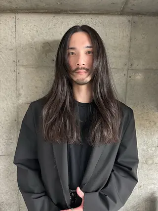 ロング パーマ メンズ 大阪心斎橋alu メンズヘア野田和宏のヘアスタイル