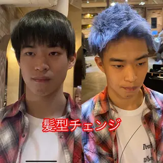 メンズ DopeLIT モデル募集中のヘアスタイル