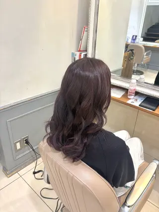 ミディアム カラー カラー🎀ブリーチ 🎀Honoka🎀のヘアスタイル