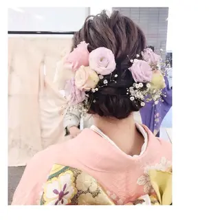 ヘアアレンジ GRANLUSSO 〜グランルッソ駅前店所属・木口 嘉美のヘアスタイル