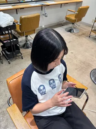 カラー zina karin୨୧˙˳⋆のヘアスタイル