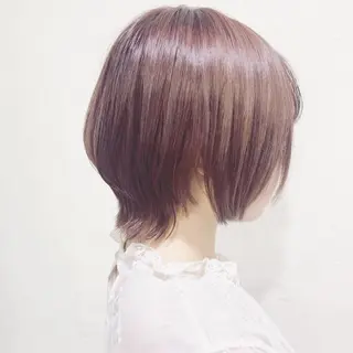 ショート カラー 暗髪/艶髪/Ono .のヘアスタイル