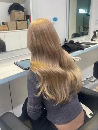 ロング カラー Salowin池袋East 店3F所属・【美髪矯正/絹髪】 🎀hinano🎀のヘアスタイル