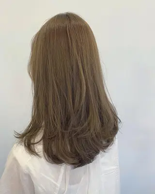 セミロング ୨୧柔らかいカラー nozomi ୨୧のヘアスタイル