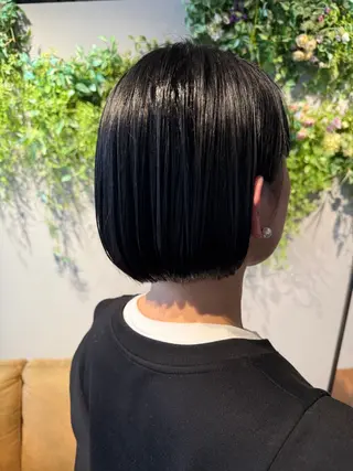 ショート hair comfort GRNDFLEUR所属・カットモデル募集中 松野真白のヘアスタイル
