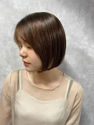 ショート C’LD hair  produce /シールドヘア所属・モテ髪/ボブ/ショー ト/アダチフウトのヘアスタイル