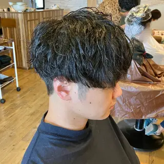 ショート パーマ メンズ hair make an nico(ヘアーメイクアンニコ)所属・森田 研司のヘアスタイル