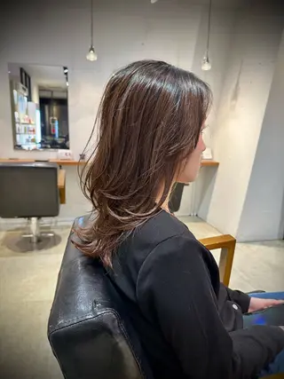 セミロング カラー flammeum関内店所属・🥀Hosaka Kazuki🥀のヘアスタイル