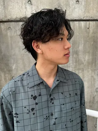 パーマ メンズ 🔥メンズ圧倒的人気 ROOOMEN松田隆のヘアスタイル