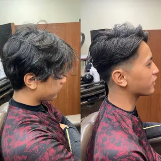 ショート パーマ メンズ トレサンパ所属・💈トレサンパ 💈金山駅✂︎愛実のヘアスタイル