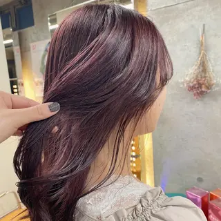 ロング カラー wakana 【ブリーチカラー】のヘアスタイル