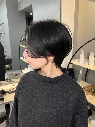 ショート 重里 瑠花のヘアスタイル