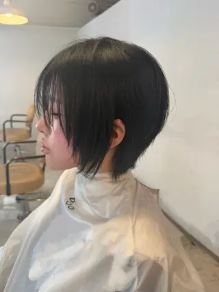 ショート HARUNA/原宿/ デザイン/カットのヘアスタイル