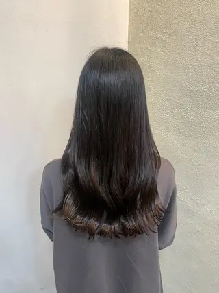 ロング 大庭 萌瑚のヘアスタイル