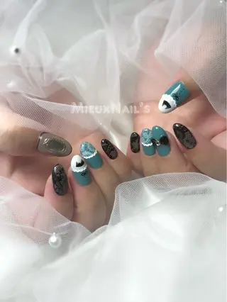 ネイル Miyu❤️‍🔥 Mieuxnailsのネイルデザイン