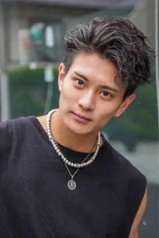 ショート カラー パーマ ヘアアレンジ メンズ 🪐 TenTen🪐のヘアスタイル