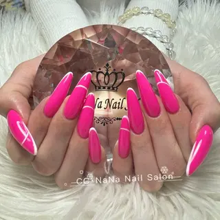 ネイル 💎CC・NaNa 韓国風ネイル🌙Cのネイルデザイン