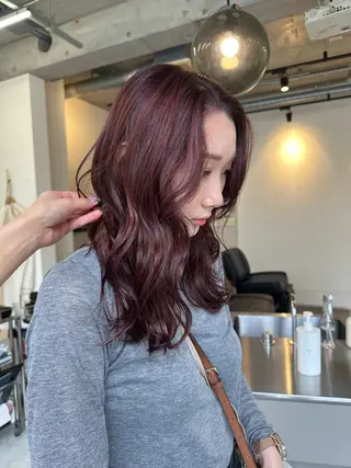 カラー 東京 千駄ヶ谷🫧 hiyori🫧のヘアスタイル