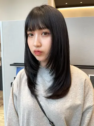 ロング BELLA/天王寺/ 似合わせ/木浦心のヘアスタイル