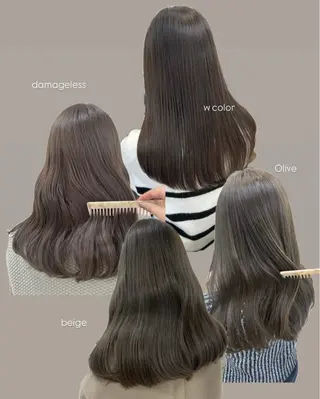 ロング カラー ヘアアレンジ ✨chiakiのヘアスタイル