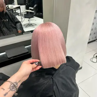 ショート カラー 【🦋綺麗めハイトー ン🦋】suzunoのヘアスタイル