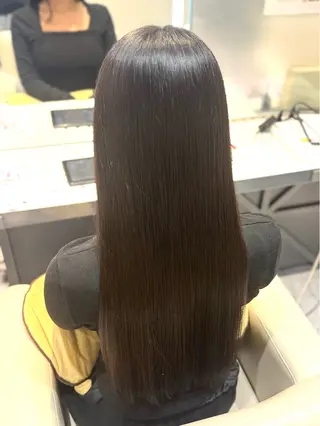 ロング 巻ける美髪矯正/ 韓国ヘア/yutaのヘアスタイル