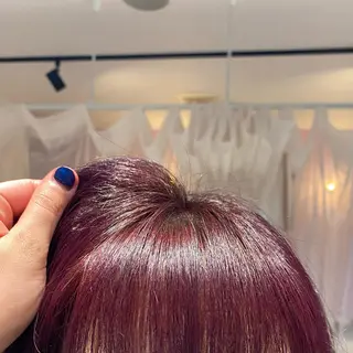 カラー MATTY azusaのヘアスタイル