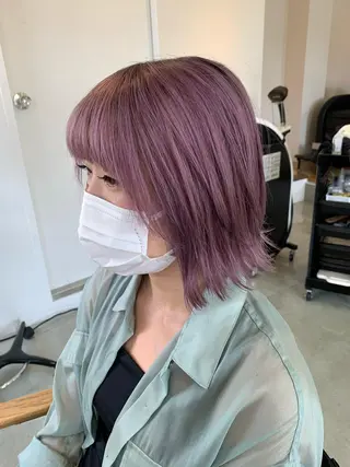 ミディアム カラー 船津武俊 フナツタケトシのヘアスタイル