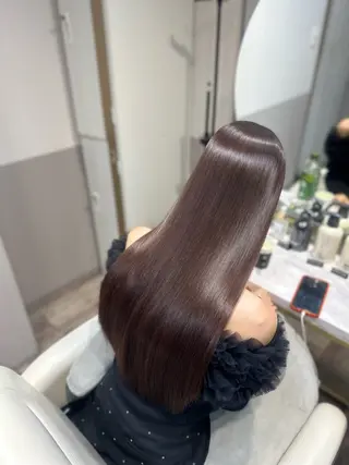 ロング カラー 新宿/髪質改善/ 美髪矯正✨浅江通友のヘアスタイル