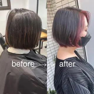 ショート StellA所属・アートディレクター ワダヒサノリのヘアスタイル