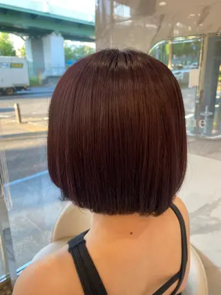 ショート 新田 妃那のヘアスタイル