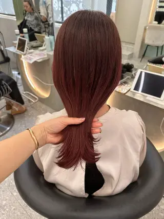 ミディアム Lond  mare 🦋ayana🦋のヘアスタイル