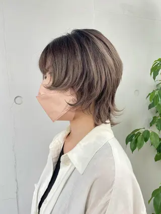 ショート もにか🌞原宿/渋谷 🌝ブリーチカラーのヘアスタイル