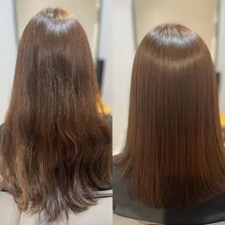 セミロング 髪質改善 suzukiのヘアスタイル