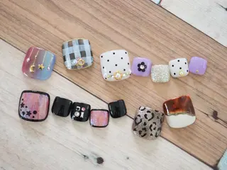 ネイル トップネイリスト Ribbon立川店のネイルデザイン