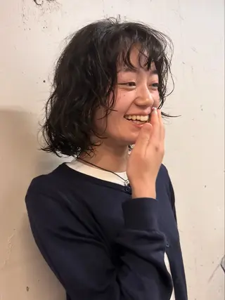 ショート ボブとパーマの達人 美容室難民の方は是非のヘアスタイル