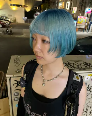 ショート sea's所属・ヒラカホ/矢場町/ ブリーチ/似合わせのヘアスタイル