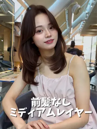 ミディアム カラー 【美髪矯正】 吉村　清志のヘアスタイル