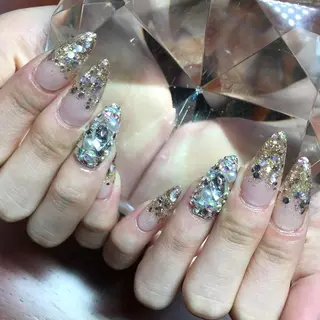 ミディアム ネイル 《LB》ラブリエ Nail&eyeのマツエク・マツパデザイン